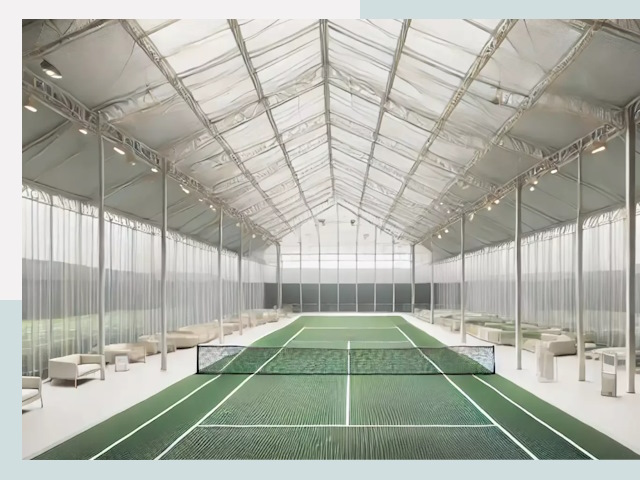 Строительство теннисных кортов в Ржеве