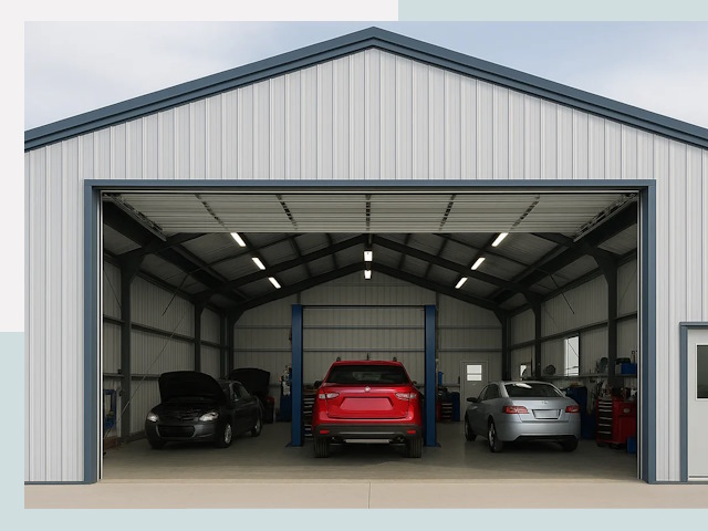 Ангары из сэндвич панелей от 617 руб. в Ржев