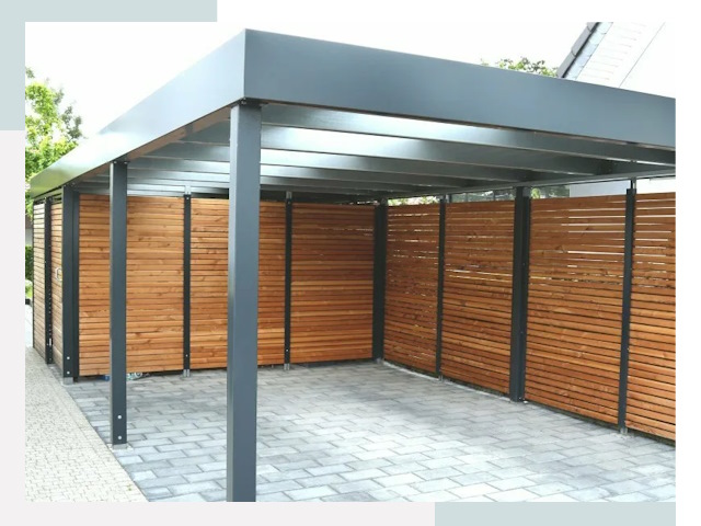 Навесы для парковки в Ржеве