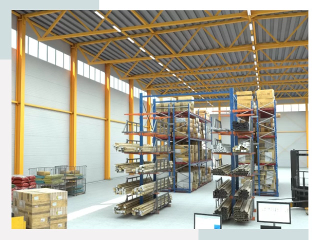 Типовые ангары в Ржеве