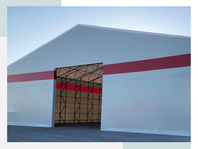Быстровозводимые ангары в Ржеве