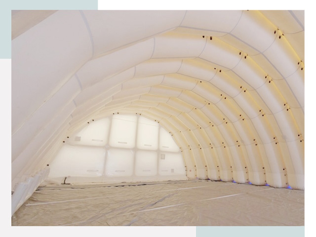 Пневмокаркасные ангары в Ржеве