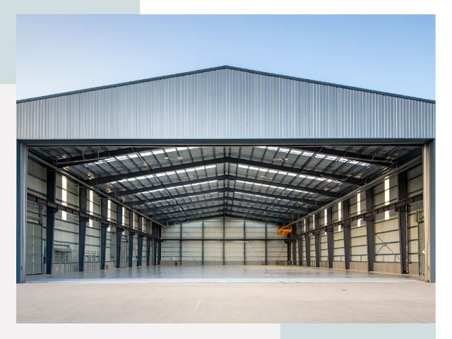 Большие ангары в Ржеве