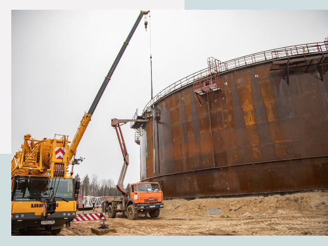 Монтаж резервуаров в Ржеве от 617 руб. за м³