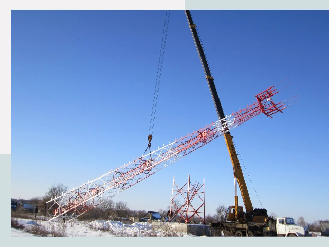 Строительство башен связи в Ржеве от 617 руб.