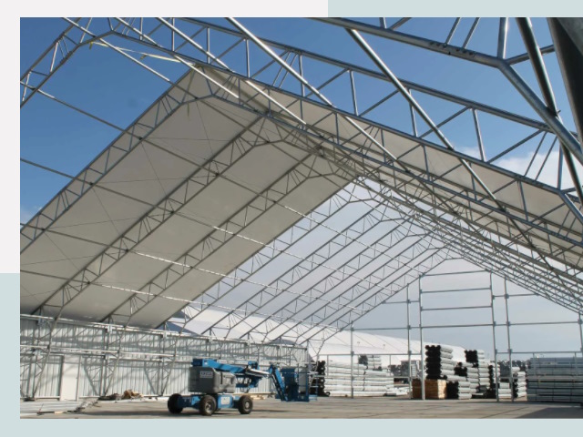 Каркасно-тентовые сооружения от СтальСтрой-Ржв по цене 617 руб.