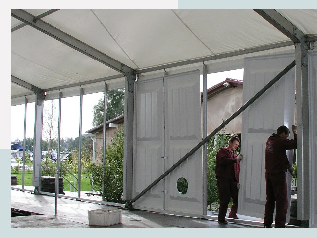 Быстро сборные шатры в Ржев от 617 руб. за м²