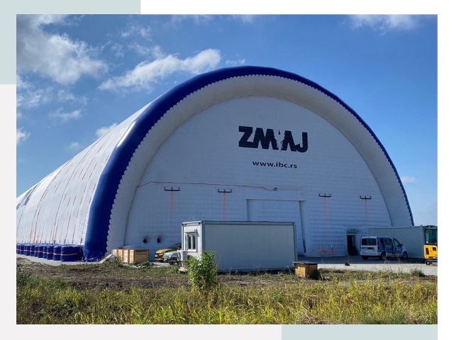 Брендирование ангаров в Ржеве