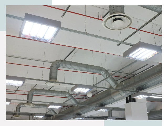 Вентиляция ангаров в Ржеве