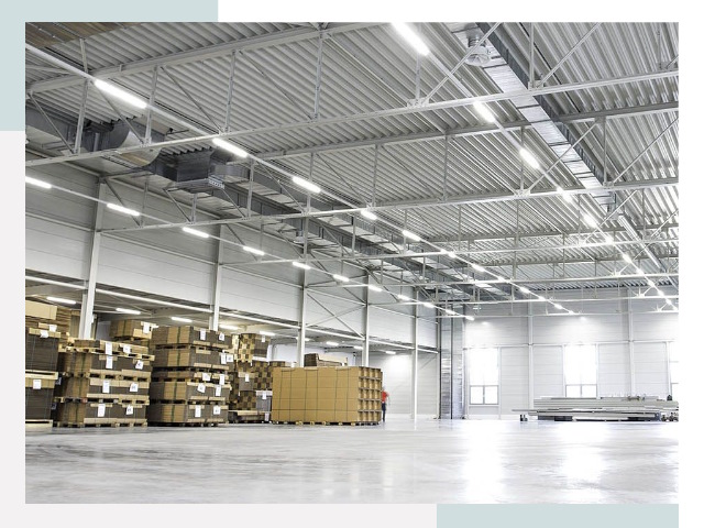 Освещение ангаров в Ржеве