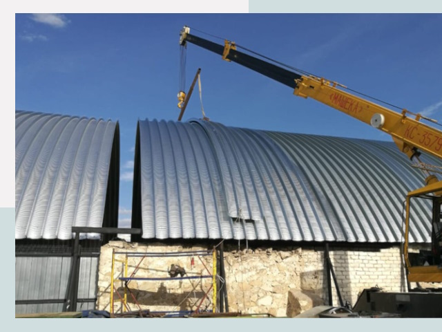 Реконструкция ангаров в Ржеве от 617 руб.