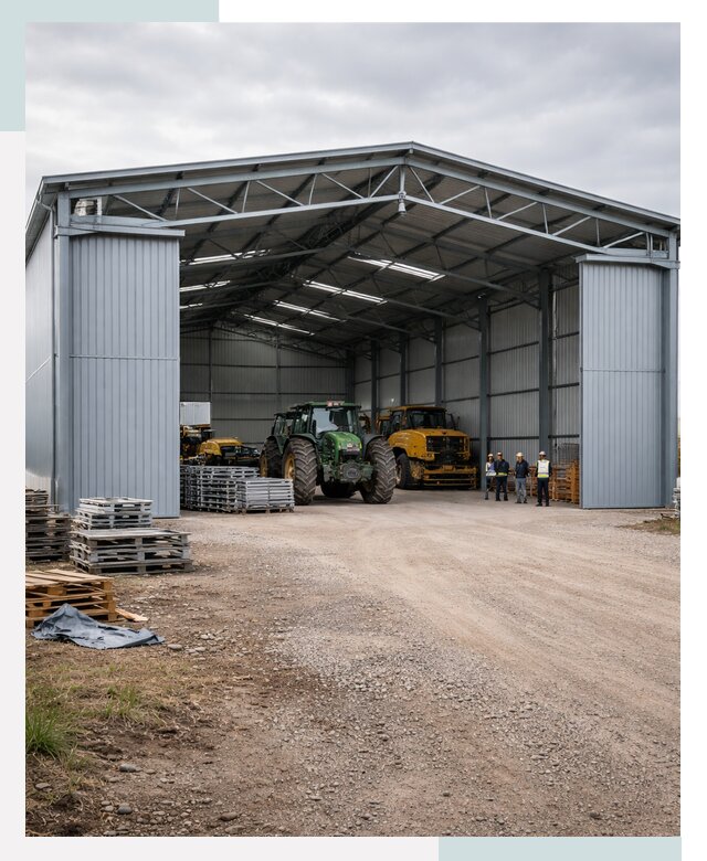 Ангары для сельхозтехники в Ржеве от 20558 р. | СтальСтрой-Ржв