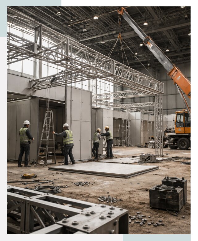 Строительство выставочных павильонов в Ржеве от 35977 р.| СтальСтрой-Ржв