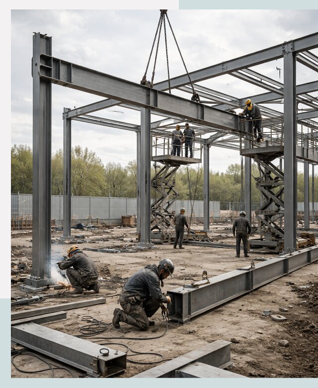 Строительство выставочных павильонов из металлоконструкций в Ржеве